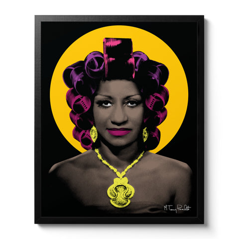 CELIA CON ROLOS (HAYLO) 16x20 POSTER