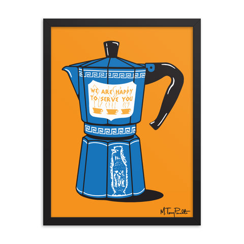 ÑYC MORNING CAFECITO (18x24 POSTER)