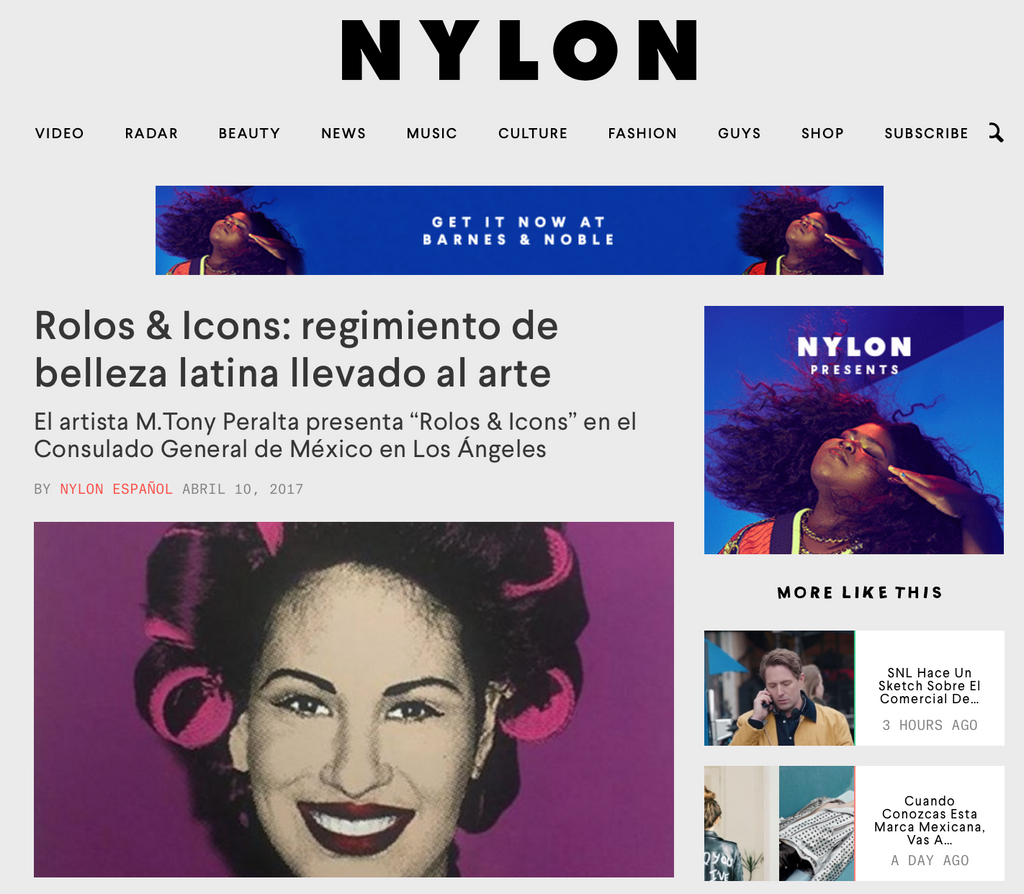 ROLOS & ICONS ll ON NYLON EN ESPAÑOL AND LIVEFAST MAG