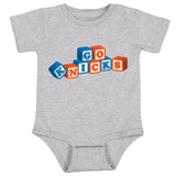 GO KNICKS ONESIE