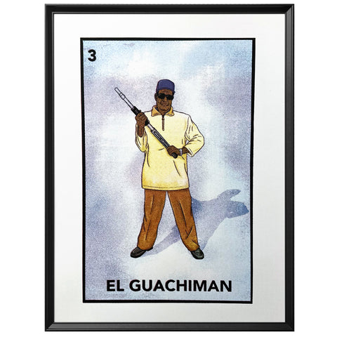 EL GUACHIMAN 18x24 ART PRINT