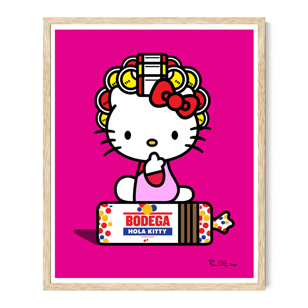 HOLA KITTY CON ROLO 16x20 POSTER