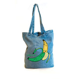 PLATANO MADURO JUMBO & DENIM TOTE