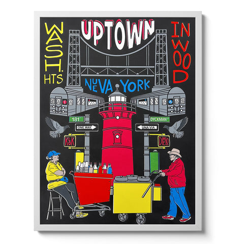 UPTOWN, NUEVA YORK (18x24 PRINT)